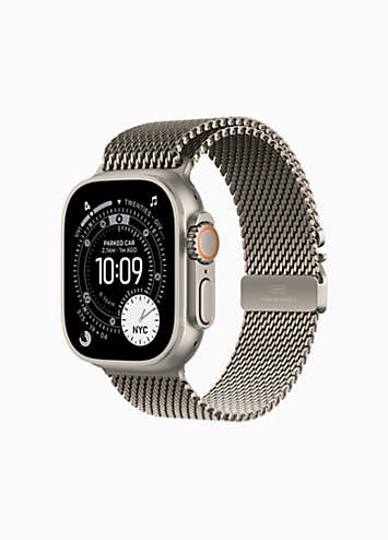 Apple Watch Ultra 3 GPS + Cellular 49mm Natural Titanium Case with